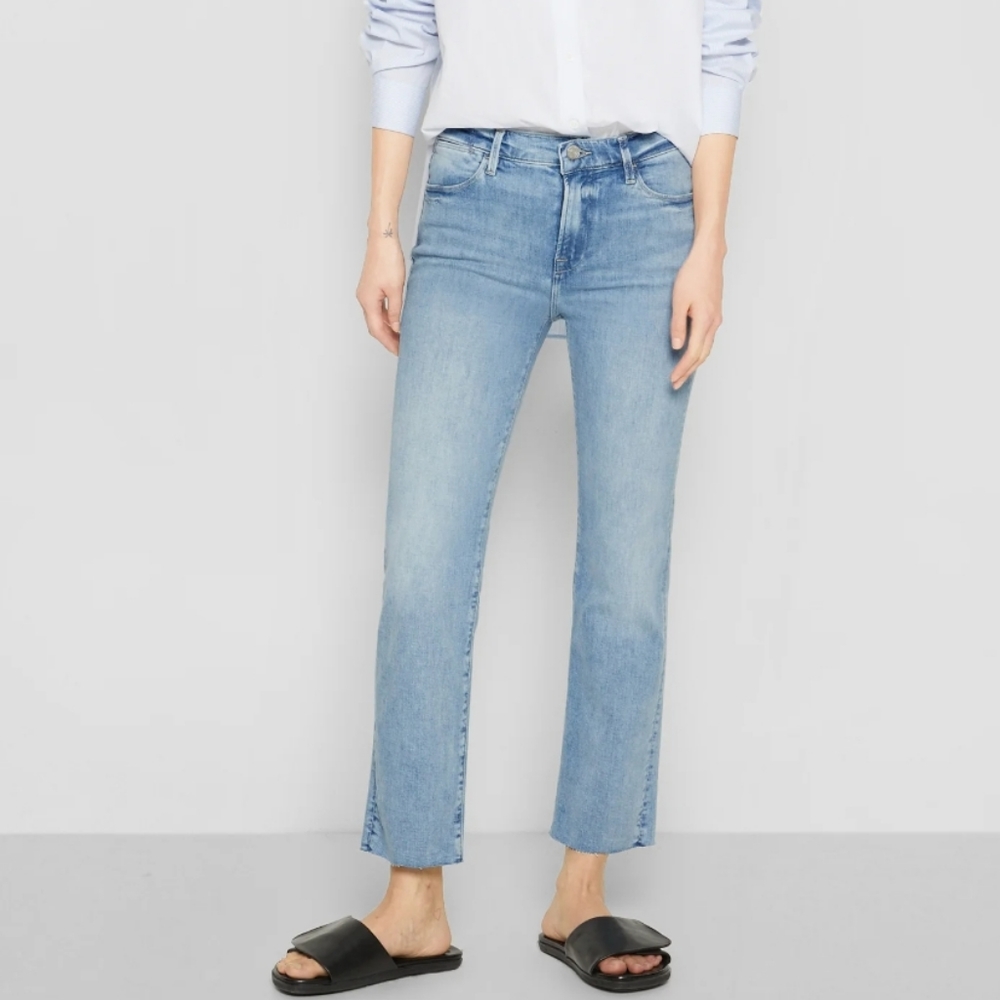NWOT Frame Le High Straight Degradable Jeans Aura 29